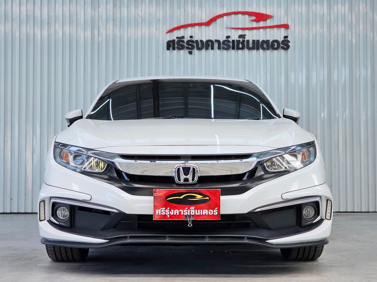 Honda Civic 2019 1.8 EL i-VTEC Sedan เบนซิน ไม่ติดแก๊ส เกียร์อัตโนมัติ ขาว รูปที่ 2
