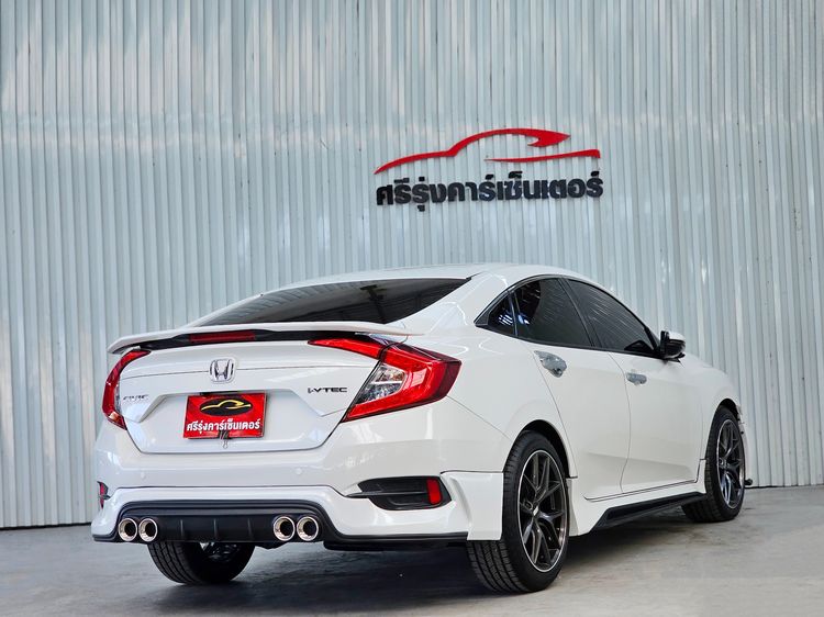 Honda Civic 2019 1.8 EL i-VTEC Sedan เบนซิน ไม่ติดแก๊ส เกียร์อัตโนมัติ ขาว รูปที่ 4