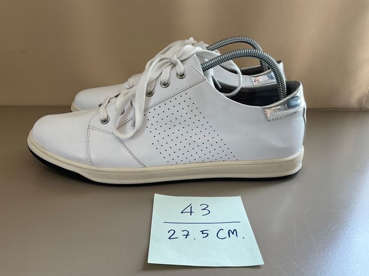 หนังลำลองสีขาว เบอร์43 ยาว 27.5 cm รูปที่ 3