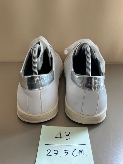 หนังลำลองสีขาว เบอร์43 ยาว 27.5 cm รูปที่ 4