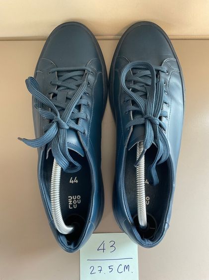 หนังลำลองสีน้ำเงิน เบอร์43 ยาว27.5cm รูปที่ 6