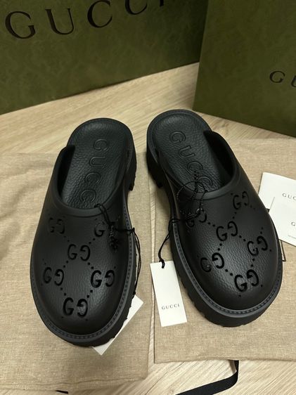 New Gucci rubber black รูปที่ 3