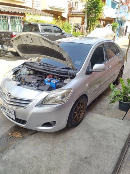 Toyota Vios 2011 1.5 E Sedan เบนซิน เกียร์อัตโนมัติ บรอนซ์เงิน รูปที่ 2