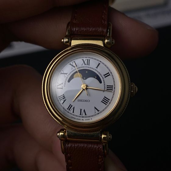 Seiko Moon Phase Vintage Ref รูปที่ 4