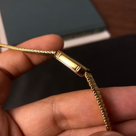 Vintage 1987 N MINT Seiko Exceline 7321-5910 Diamond Gold รูปที่ 4