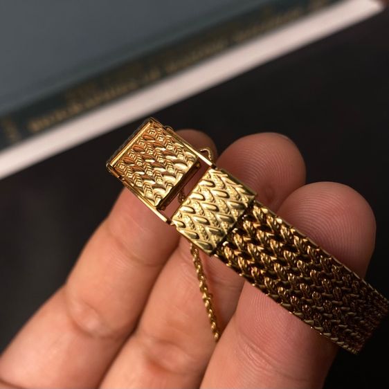 Vintage 1987 N MINT Seiko Exceline 7321-5910 Diamond Gold รูปที่ 9