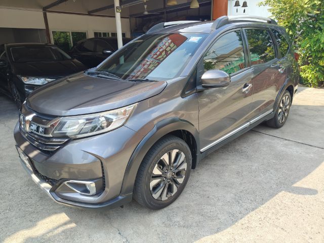 Honda BR-V 2019 1.5 SV Utility-car เบนซิน ไม่ติดแก๊ส เกียร์อัตโนมัติ เทา รูปที่ 2