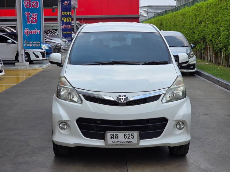 Toyota Avanza 2012 1.5 S Utility-car เบนซิน ไม่ติดแก๊ส เกียร์อัตโนมัติ ขาว รูปที่ 2