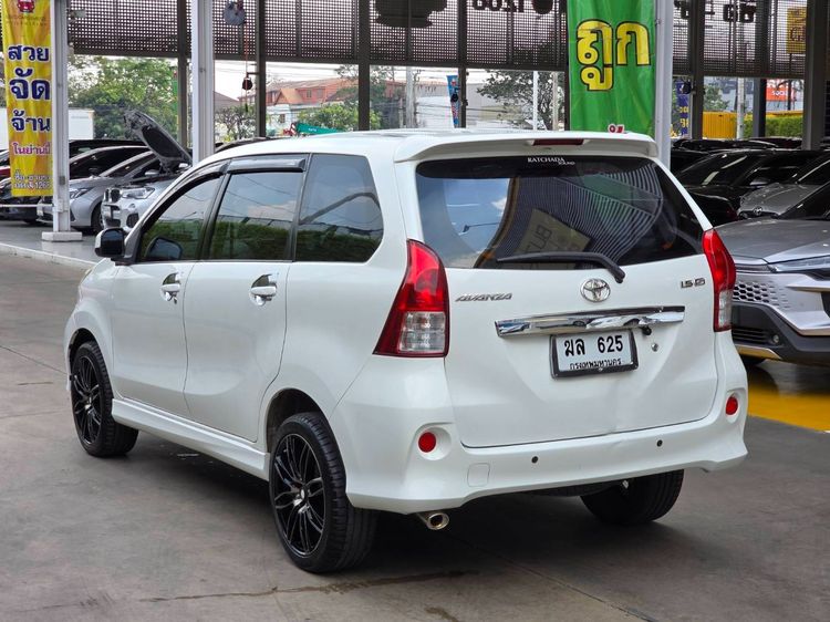 Toyota Avanza 2012 1.5 S Utility-car เบนซิน ไม่ติดแก๊ส เกียร์อัตโนมัติ ขาว รูปที่ 4