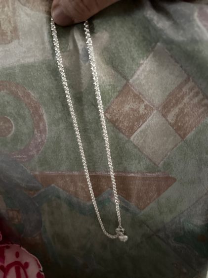 สร้อยคอและจี้ สร้อยคอเงินแท้จี้หัวใจ