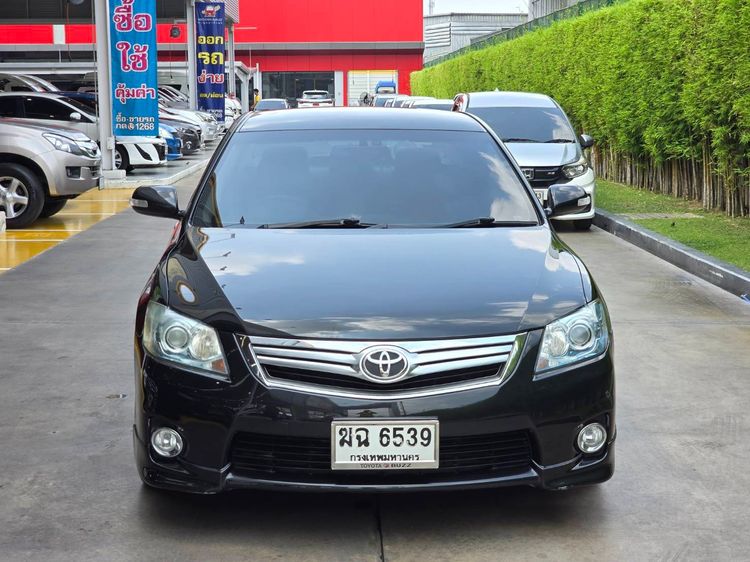 Toyota Camry 2011 2.4 Hybrid Sedan ไฮบริด ไม่ติดแก๊ส เกียร์อัตโนมัติ ดำ รูปที่ 2