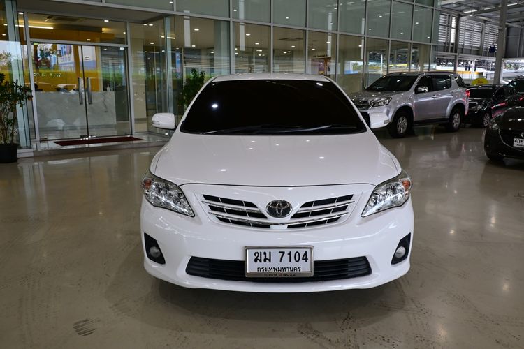 Toyota Altis 2012 1.8 E Sedan เบนซิน ไม่ติดแก๊ส เกียร์อัตโนมัติ ขาว