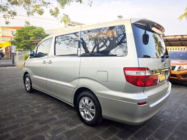 รถ Toyota Alphard 2.4 G สี บรอนซ์เงิน