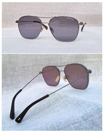 แว่นตายุโรเปียนคราฟท์โดยช่างฝีมือชาวดัตช์ G–STAR RAW มือหนึ่ง–New Old Stock โมเดลคลาสสิก อะเวียเตอร์–สี่เหลี่ยม–นักบิน เลนส์โพลีคาร์บอเนทกันแดด ออริจินัล จี–สตาร์ รอว์ สีเทาทหาร...Authentic Vintage G–STAR RAW Handcrafted in Amsterdam, Netherland รูปที่ 13