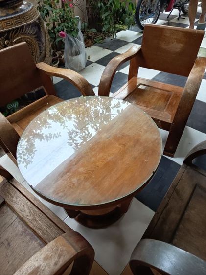 ชุดโต๊ะเก้าอี้น้ำชา รถถัง รูปที่ 3