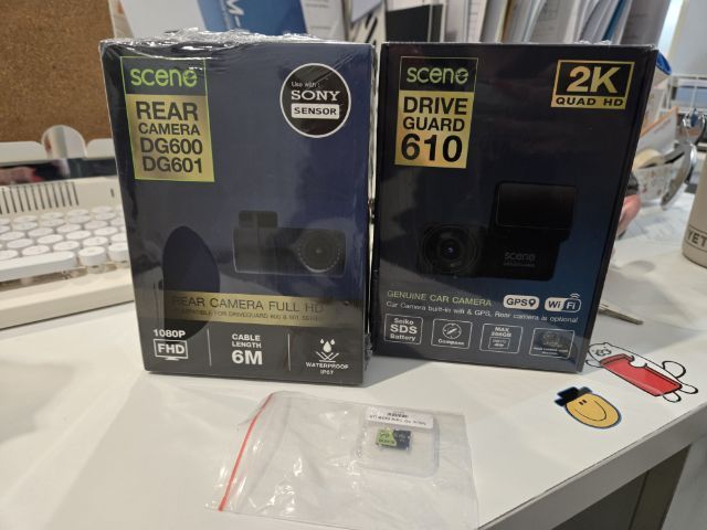 กล้องบันทึกเหตุการณ์รถยนต์หน้า หลัง driveguard610พร้อมเมม64gb พร้อมติดตั้ง รูปที่ 3