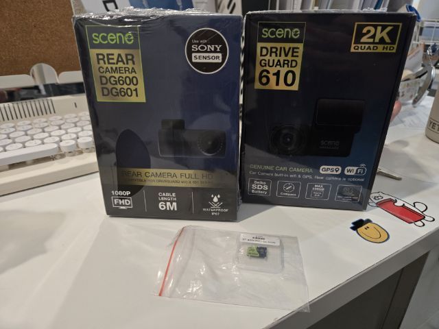 กล้องติดรถยนต์ กล้องบันทึกเหตุการณ์รถยนต์หน้า หลัง driveguard610พร้อมเมม64gb พร้อมติดตั้ง