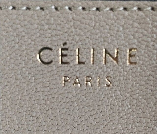 กระเป๋าถือสตรี Celine luggage tote micro มือสองของแท้ รูปที่ 8
