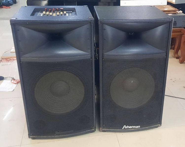 ลำโพงบลูทูธ ซัฟวูฟเฟอร์ SHERMAN 1 คู่  