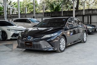 TOYOTA CAMRY 2.5 Hybrid HV Premium รุ่นท็อปสุด ตอนหลังเบาะปรับไฟฟ้า"  สีดำ ปี2021แท้  เลขไมล์แท้ 78,xxx กม. 
