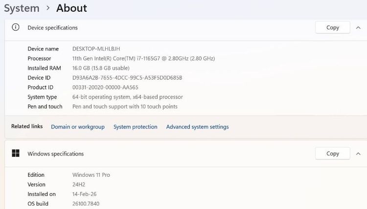 Lenovo Yoga Slim 7 i7-1165G7 Ram 16  SSD 1TB จอ14 FHD IPS ทัชสกรีน สเปคสูง  เหมาะพกพา สภาพสวย เครื่องพร้อมใช้งาน ราคาถูก รูปที่ 16