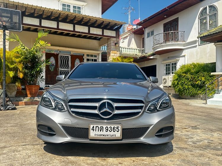 Mercedes-Benz E-Class 2014 E200 Sedan เบนซิน ไม่ติดแก๊ส เกียร์อัตโนมัติ เทา