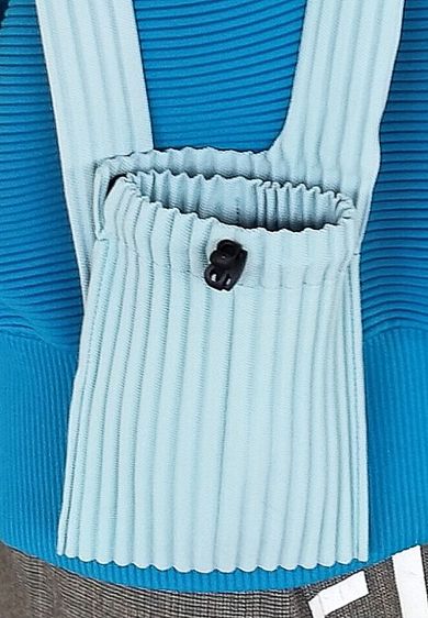 กระเป๋าสะพายขนาดเล็ก Homme plisse ของ issey miyake  มือสองของแท้ รูปที่ 2
