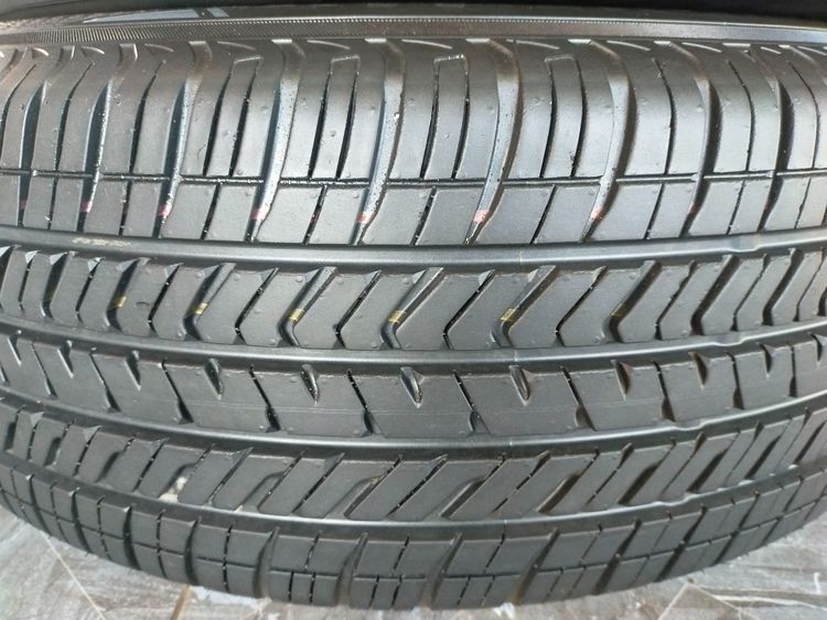 แม็กโตโยต้า ขอบ18 พร้อมยางโยโกฮาม่า 265 60 18 ปลายปี25 แม็กสีเดิมป้ายแดง ยางมีตุ่มหน้ายางทุกเส้น รูปที่ 15