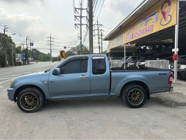 Isuzu D-MAX 2004 2.5 SLX Pickup ดีเซล ไม่ติดแก๊ส เกียร์ธรรมดา ฟ้า รูปที่ 3