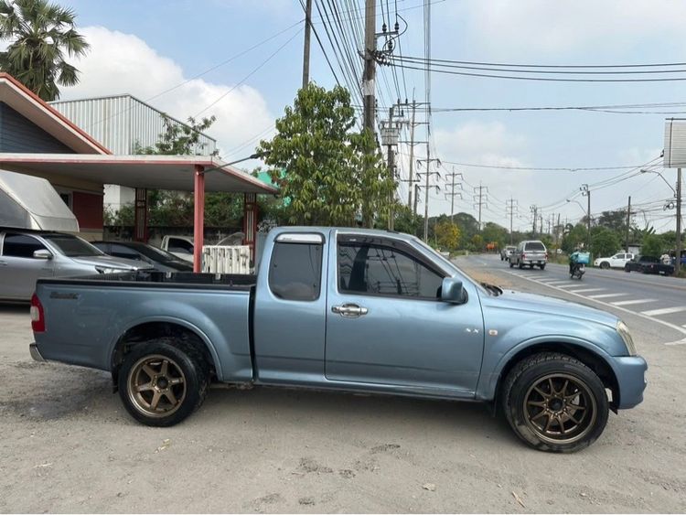 Isuzu D-MAX 2004 2.5 SLX Pickup ดีเซล ไม่ติดแก๊ส เกียร์ธรรมดา ฟ้า รูปที่ 2