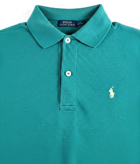 RALPH LAUREN Iconic Cotton Mesh Polo Shirt รูปที่ 3