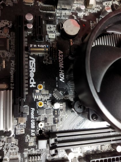 RYZEN3 1200 ๑3.40ghz 4c 4t พร้อมเมนบอร์ด Asrock รุ่น A320m-hdv แรมddr4 4gb บัส2133 ซิ้งลม แผ่นปิดหลัง มีเก็บปลายทาง รูปที่ 17