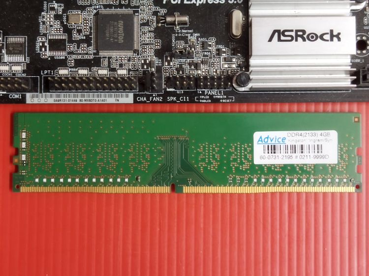 RYZEN3 1200 ๑3.40ghz 4c 4t พร้อมเมนบอร์ด Asrock รุ่น A320m-hdv แรมddr4 4gb บัส2133 ซิ้งลม แผ่นปิดหลัง มีเก็บปลายทาง รูปที่ 15