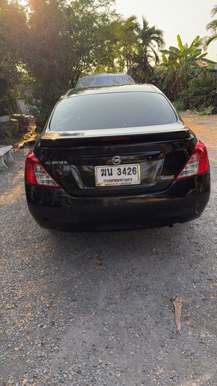 Nissan Almera 2012 1.2 VL Sedan เบนซิน ไม่ติดแก๊ส เกียร์อัตโนมัติ ดำ รูปที่ 4