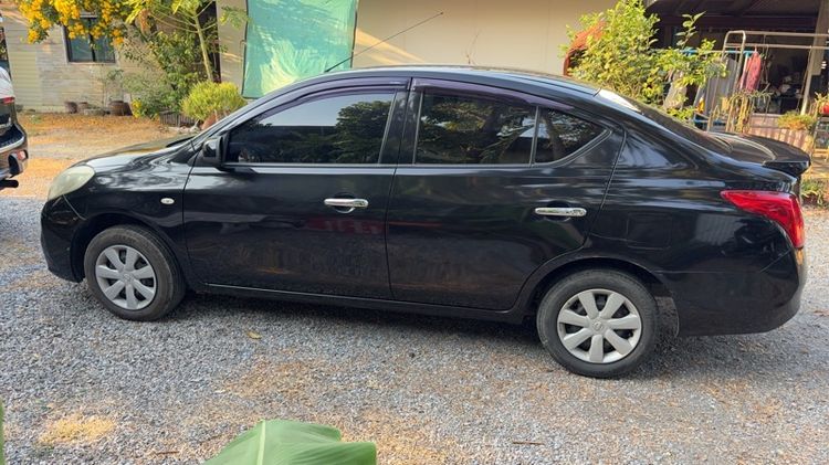 Nissan Almera 2012 1.2 VL Sedan เบนซิน ไม่ติดแก๊ส เกียร์อัตโนมัติ ดำ รูปที่ 2