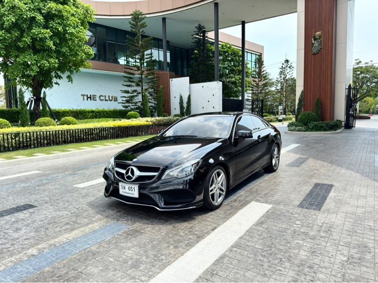 Mercedes-Benz E-Class 2013 E200 Sedan เบนซิน ไม่ติดแก๊ส เกียร์อัตโนมัติ ดำ รูปที่ 3