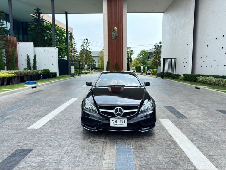 Mercedes-Benz E-Class 2013 E200 Sedan เบนซิน ไม่ติดแก๊ส เกียร์อัตโนมัติ ดำ รูปที่ 2