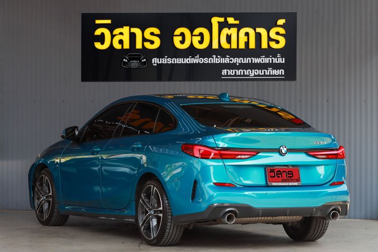 BMW Series 2 2021 220i Sedan เบนซิน ไม่ติดแก๊ส เกียร์อัตโนมัติ ฟ้า รูปที่ 4