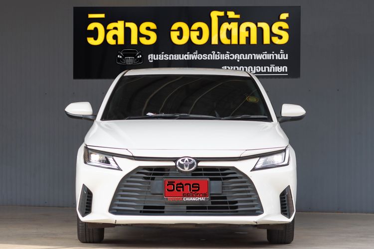 Toyota Yaris ATIV 2024 1.2 Sport Sedan เบนซิน ไม่ติดแก๊ส เกียร์อัตโนมัติ ขาว รูปที่ 2