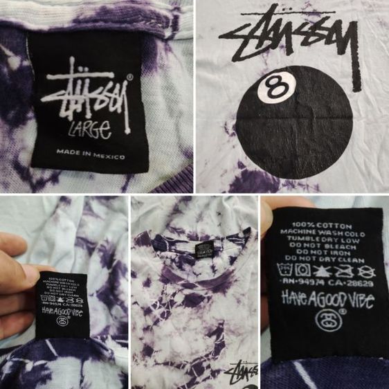 เสื้อยืด STUSSY'90s👕🎱 รูปที่ 12