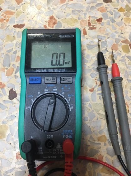 มิเตอร์โอมวัดไฟ KYORITSU KEW 1021R พร้อมสายพร้อมใช้งานสภาพสวยแท้ รูปที่ 2