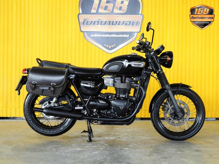 Triumph Bonneville T100 BLACK ปี 2018 ฟรีดาวน์ออกรถใช้เงิน 0 บาท รูปที่ 2