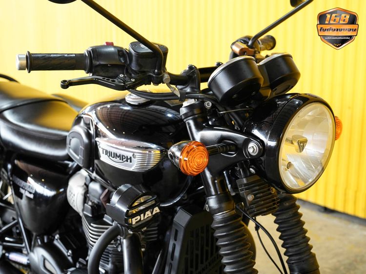 Triumph Bonneville T100 BLACK ปี 2018 ฟรีดาวน์ออกรถใช้เงิน 0 บาท รูปที่ 12