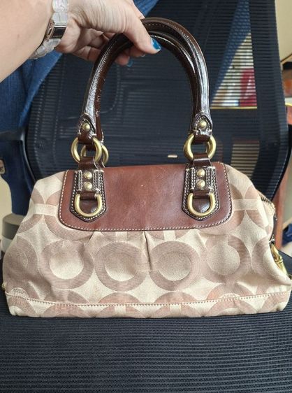 Coach Madison Sabrina Op Art (Tan-Beige) รูปที่ 2
