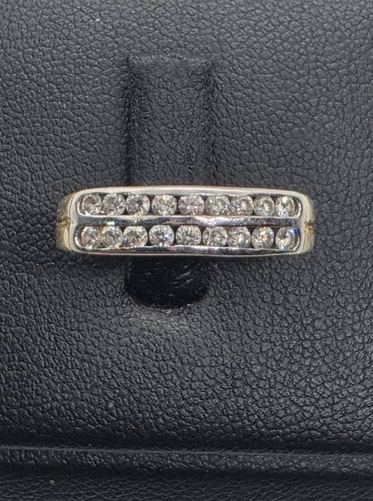 แหวนเพชรแถวทอง 10k