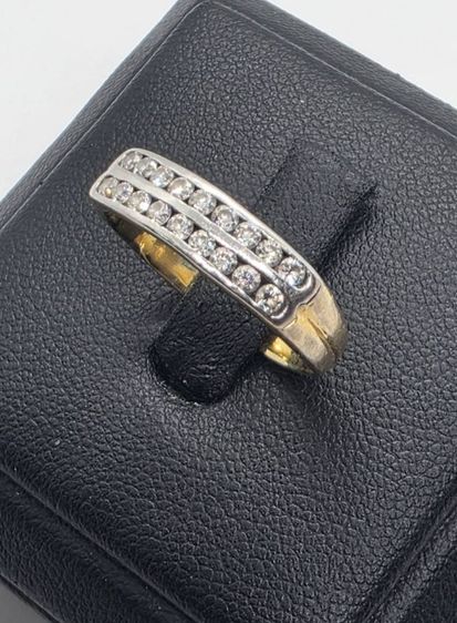 แหวนเพชรแถวทอง 10k รูปที่ 3