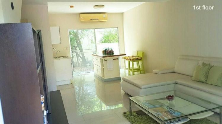 ให้เช่า ทาวน์โฮม 3 ชั้น บ้านใหม่ พระราม9-วงแหวน  ใกล้ airport link รูปที่ 2