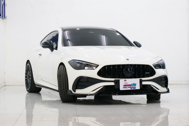 Mercedes-Benz CLE-Class 2024 CLE 300 Sedan เบนซิน ไม่ติดแก๊ส เกียร์อัตโนมัติ ขาว รูปที่ 3