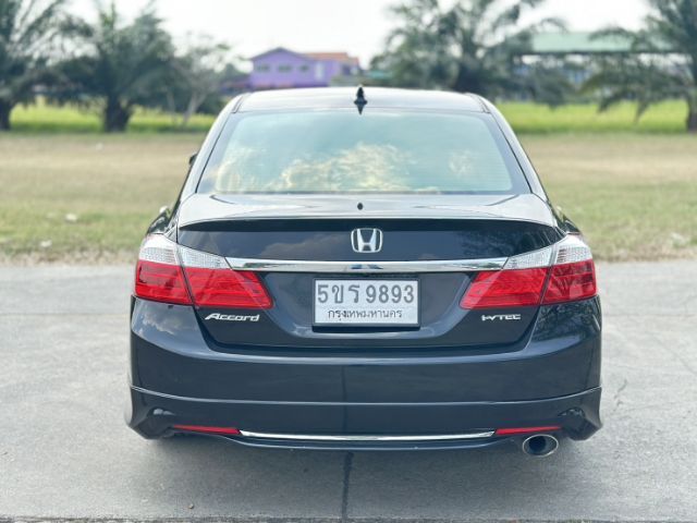 Honda Accord 2013 2.0 EL Sedan เบนซิน ไม่ติดแก๊ส เกียร์อัตโนมัติ ดำ รูปที่ 2