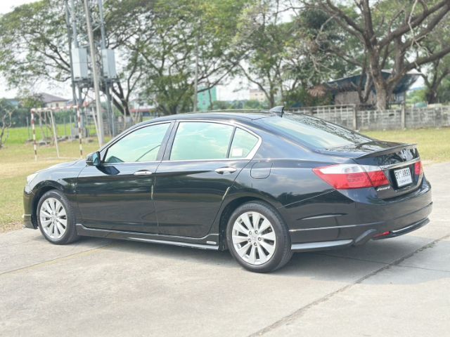 Honda Accord 2013 2.0 EL Sedan เบนซิน ไม่ติดแก๊ส เกียร์อัตโนมัติ ดำ รูปที่ 4